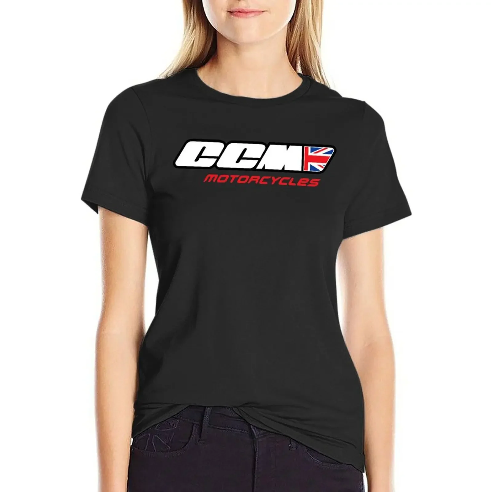 

Ccm motorcycles british logoclassic t shirt T-Shirt korean fashion funny funnys womans clothing