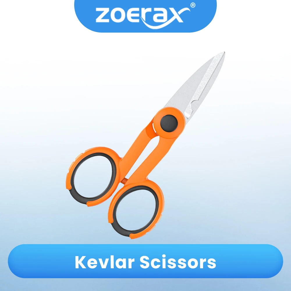 ZoeRax Fiber Stripping Tool for Optical Fiber Hand Tool, Fiber Optic Cutter Scissors for Jumper Wires and Pigtails