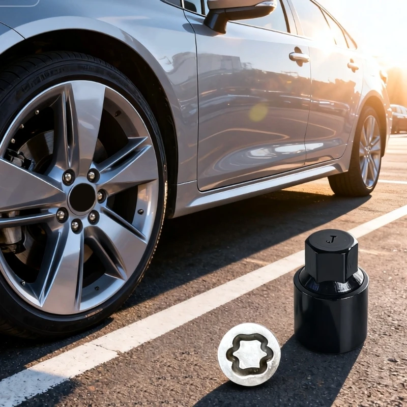 Vehicle Security Bolt Socket Premium Corrosion Resistant Steel Construction For Enhanced Theft Prevention