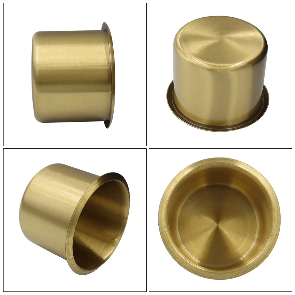 

Cup for Cars Boats RV Yacht Metal Marine Holders Recessed Drink Can Holder Cup Drinks Holder Easy Install Practical Professional