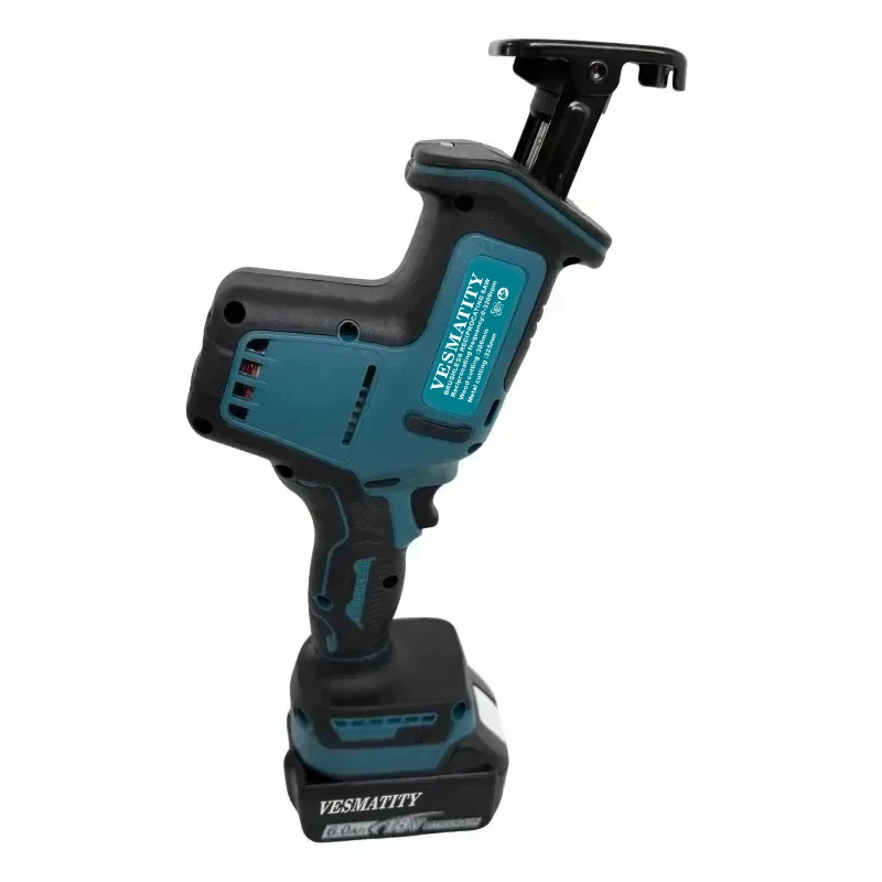 Vesmatity Slices Through Wood & Metal – 3000 SPM 32mm Stroke Brushless Cordless Recip Saw Variable Speed Saw for Makita - view 6