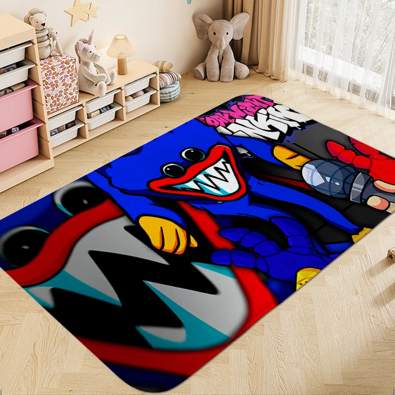 Custom Bathroom Rug A-Huggy Wuggys Aesthetic Veranda Floor Mat Washable Non-slip Kitchen Mat Entrance Doormat Sleeping Room Rugs