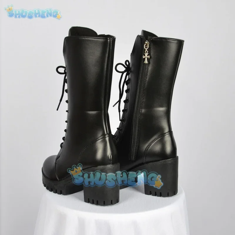 Genshin Impact Sapatos de Cosplay, Personagem de Anime, Lyney, Lynette