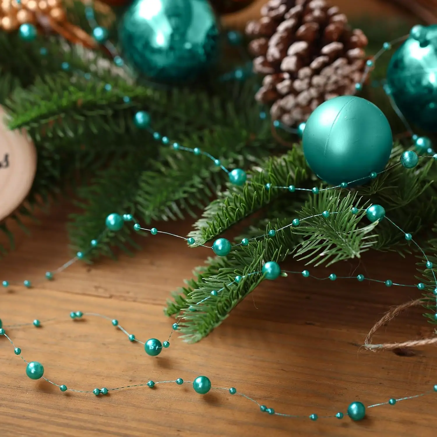 

Xmas bead string 2025 Christmas home decoration