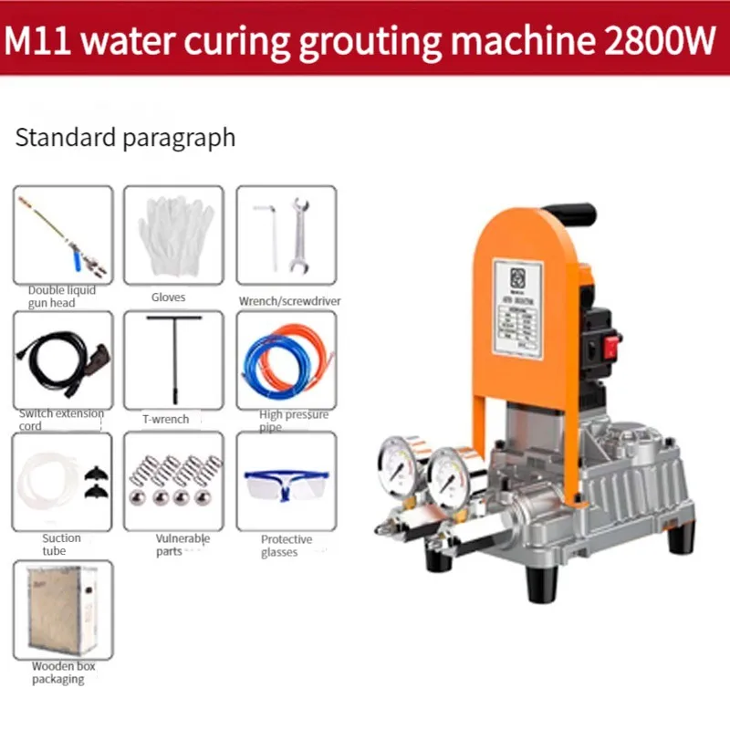 

Multifunctional Water Curing Special Grouting Machine Acrylate Super Large Flow And High Power Pressure Grouting Machine M11