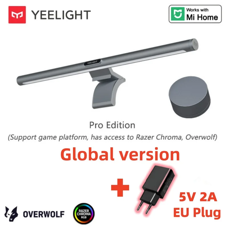 YEELIGHT Screen Bar Pro Smart PC USB-monitor Hanglamp Oogbescherming RGB-verlichting voor Mi Home Google Alexa app-bediening