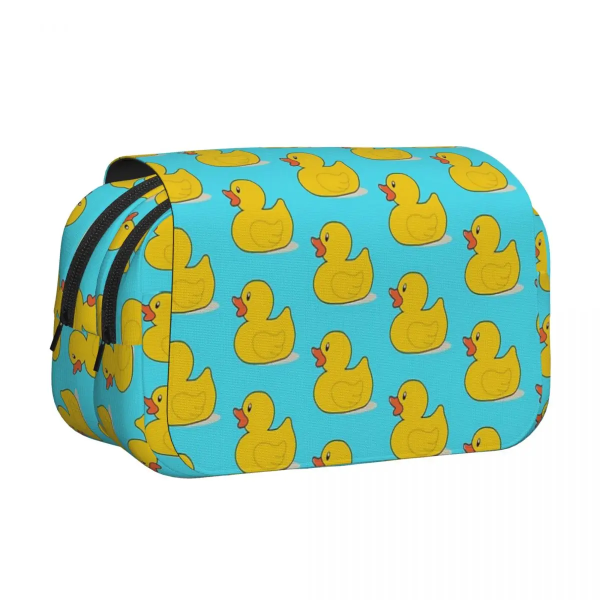 Yellow Duck Pencil Case Pencil Pouch Hard Shell Leather Big Capacity Pen Box Pencil Bag for Kids Gifts
