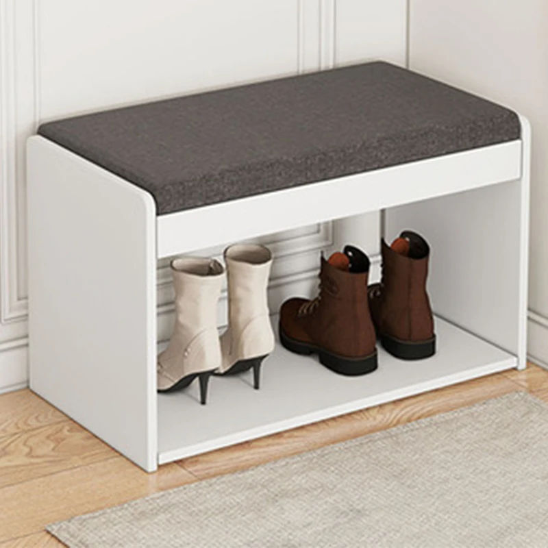 

Simple Ritating Nordic Shoe Cabinets Free Shipping Wooden Dust Proof Shoe Rack Bench Minimalist Szafki Na Buty Home Furniture