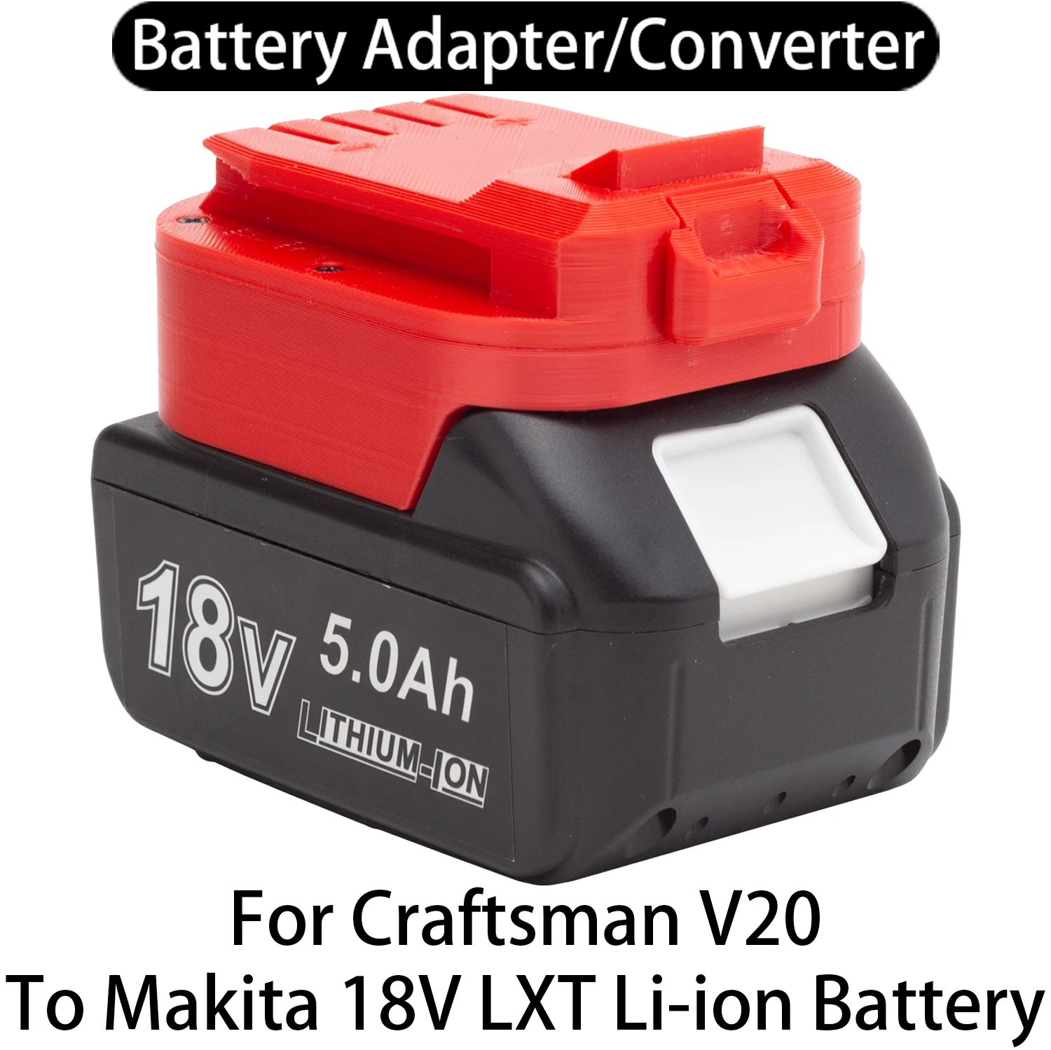 Adapter Converter For Craftsman V20 Li-ion Tool To Makita 18V LXT Li-ion Battery Adapter Converter Power Tool Accessory