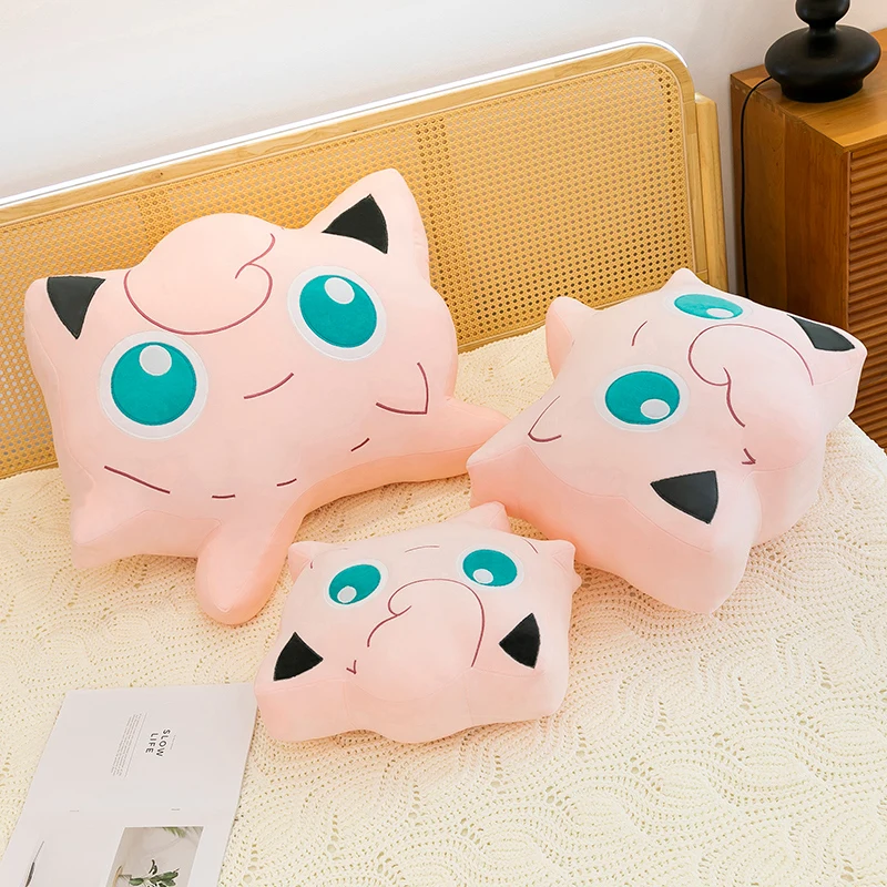 Muñeco de peluche Original Jigglypuff, juguetes de peluche de Pokémon, Jigglypuff Gengar Clefairy, regalo de cumpleaños Kawaii de dibujos animados para niños Collectio