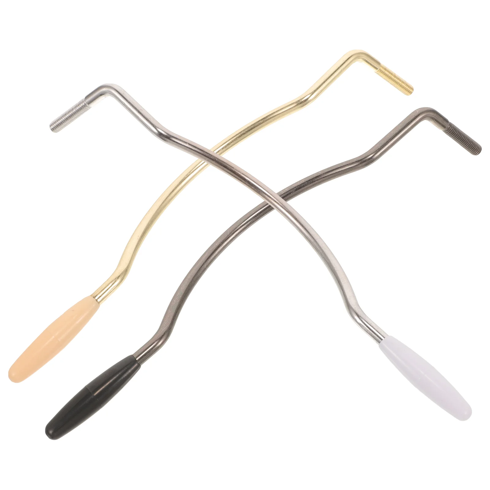 

Electric Guitar Tremolo Pcs Whammy Bar 6MM Curved Arm Golden Silver Black Color System Easy Lightweight