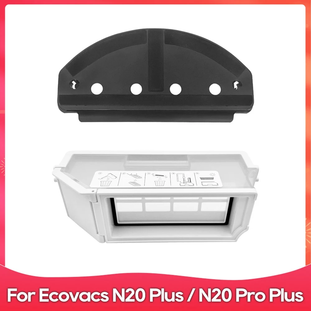 

Compatible For ( Ecovacs N20 Plus, N20 Pro Plus ) Dust Box Bustbin Filter Mop Bracket Holder Robot Vacuum Cleaner Part Accessory