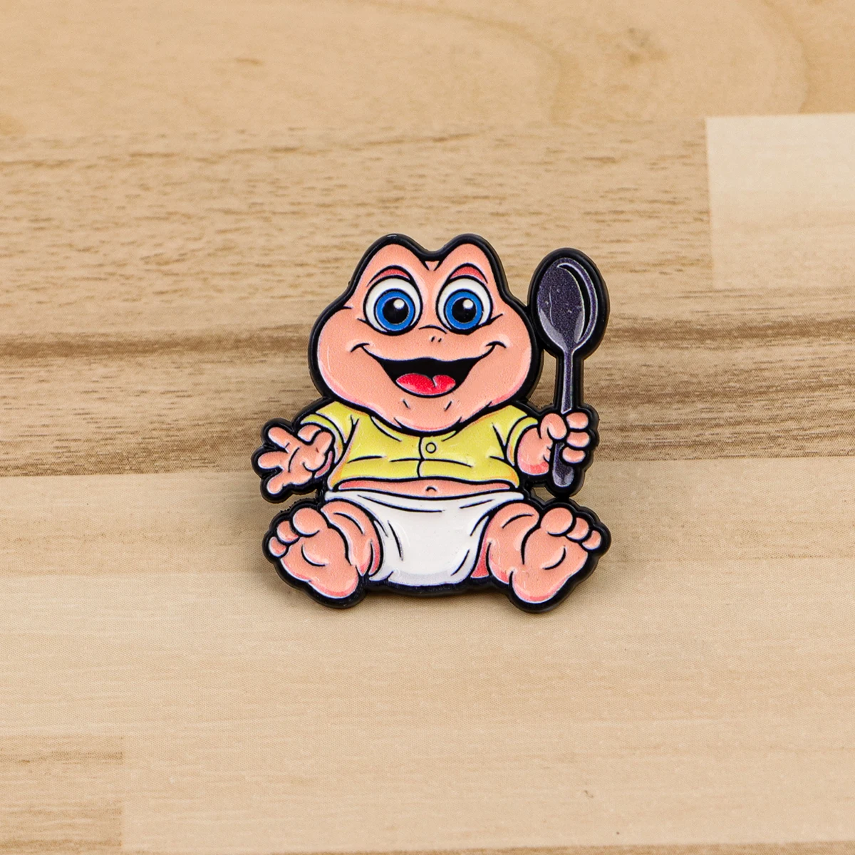 9 Stück niedliche Baby-Emaille-Pins, Cartoon-Broschen für Mäntel, Film-Broschen, Kragen- und Reversnadeln, Metallabzeichen, Schmuckgeschenk für Freunde – Detail 2