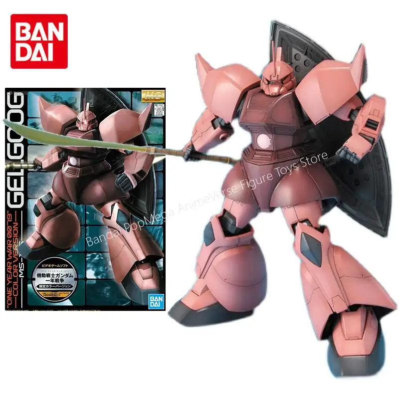 

Bandai Genuine Gundam Model Kit Аниме Фигурка MG Gelgoog Годовая военная коллекция Gunpla Аниме Фигурка Игрушки для детей