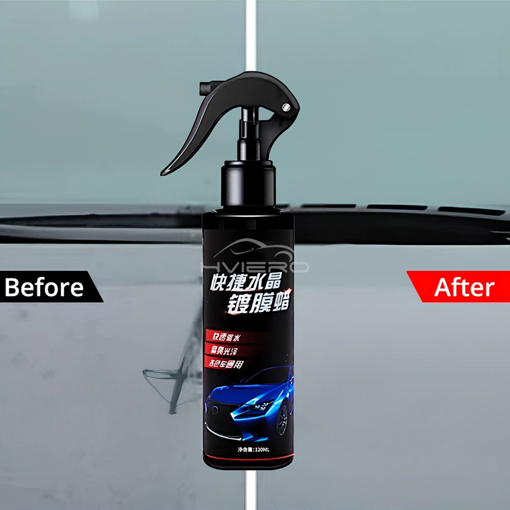 120 ml Keramik Auto Beschichtung Farbe Pflege Polierungen Kristall Überzug Spray Dichtstoff Nano Hydrophoben Schnell Beschichtung Flüssigkeit Glanz werkzeuge – Detail 4