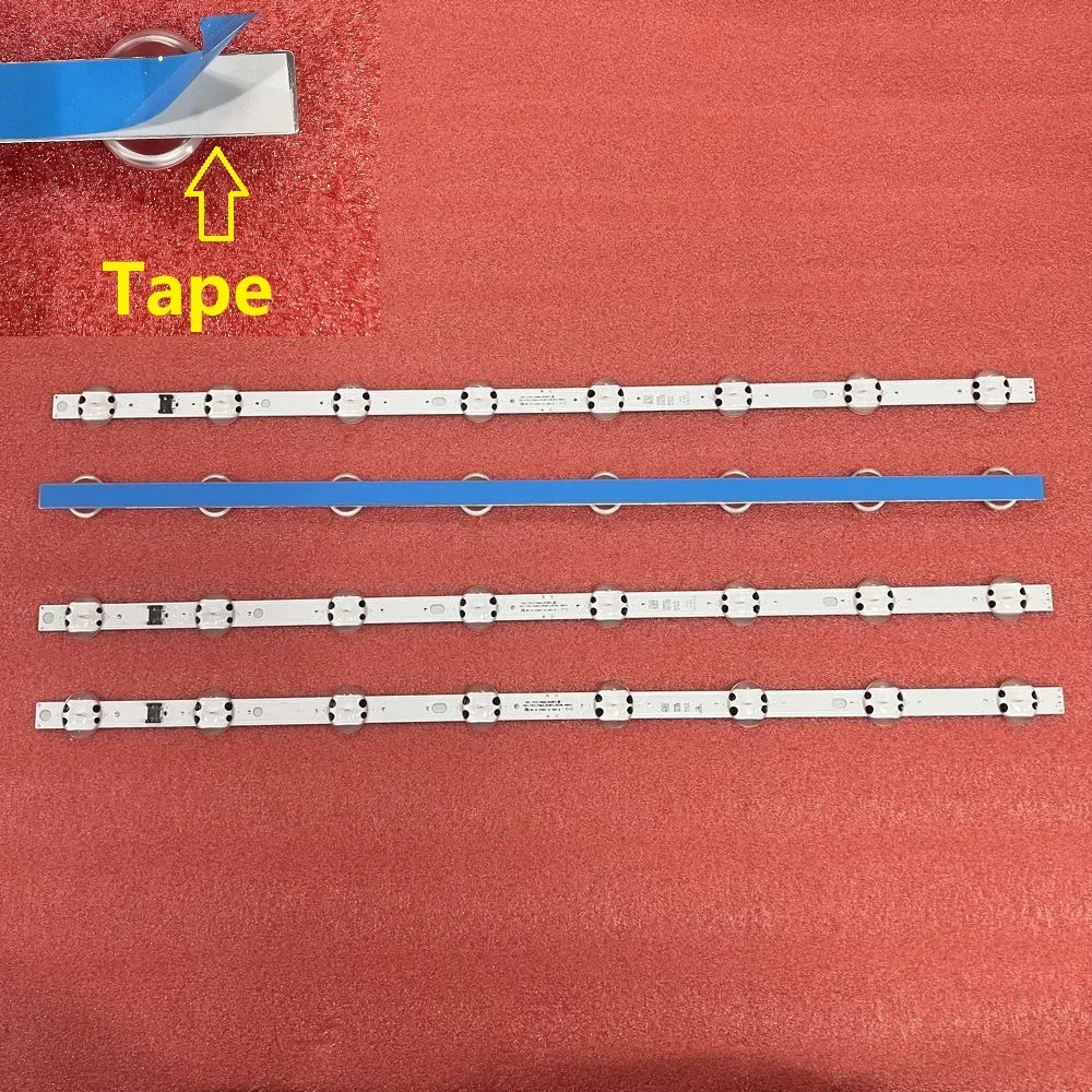 

4 шт./компл. светодиодная лента с подсветкой, 8 светодиодов для 55UM7300PSC 55UM7400PVA 55UM7650PSB 55UM7660PLA 55UN80006LA 55UP75006LF