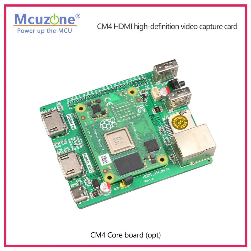 بطاقة التقاط الفيديو عالية الوضوح Raspberry Pi CM4 HDMI، HDMI IN، HDMI OUT 4G LTE