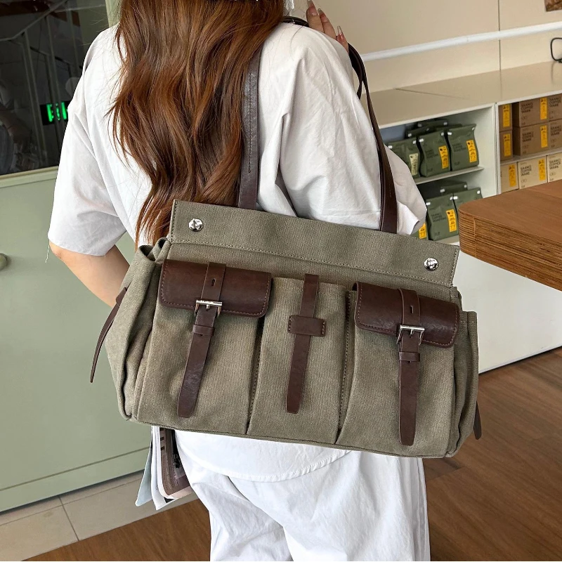 Tas Selempang Kulit Kanvas Vin - Leatherwork Thread ulasan dan harga