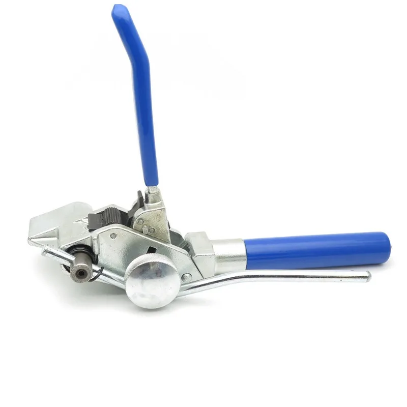 for Stainless Steel Cable Tie Fastener Manual Pliers C07569 Straight Curved Handle Variable Multifunctional