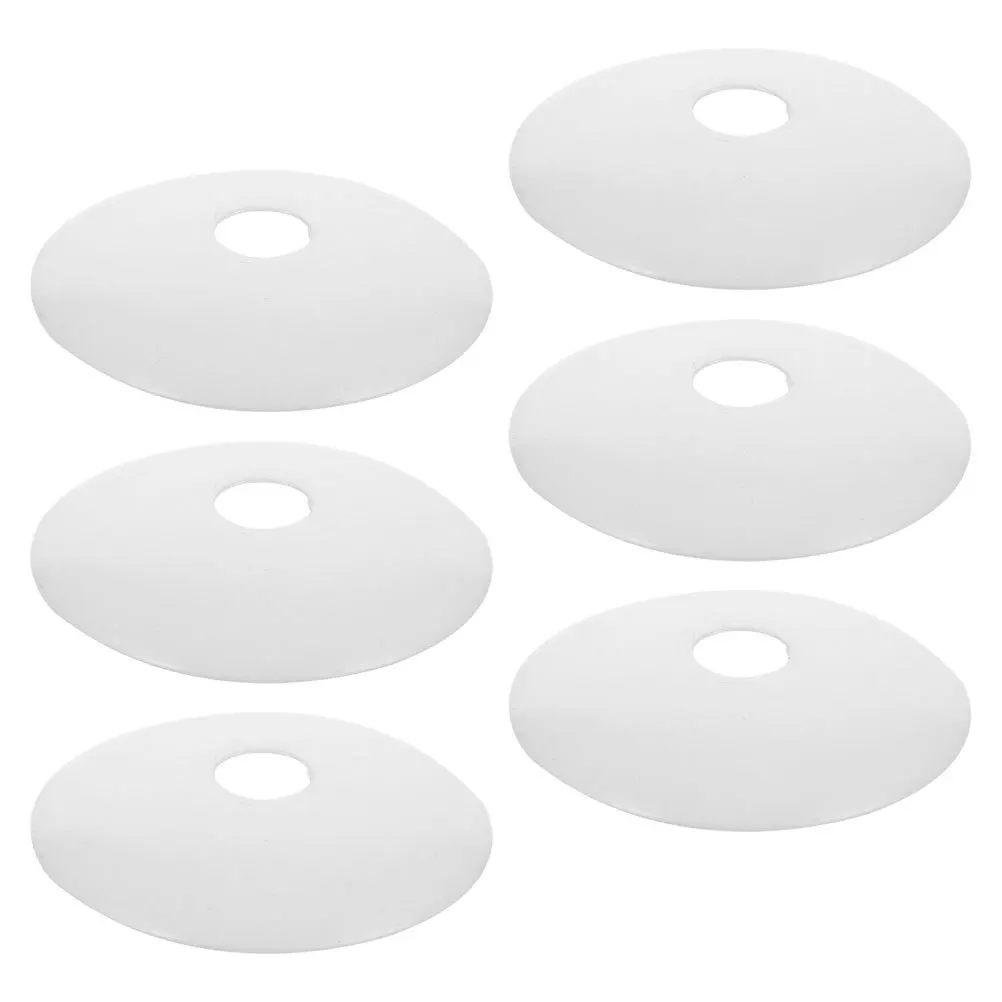 

6Pcs Pendant Light Canopy Metal Round Ceiling Cover Plate Fixture Mount Base Holder Lighting Plate Ceiling Light Parts