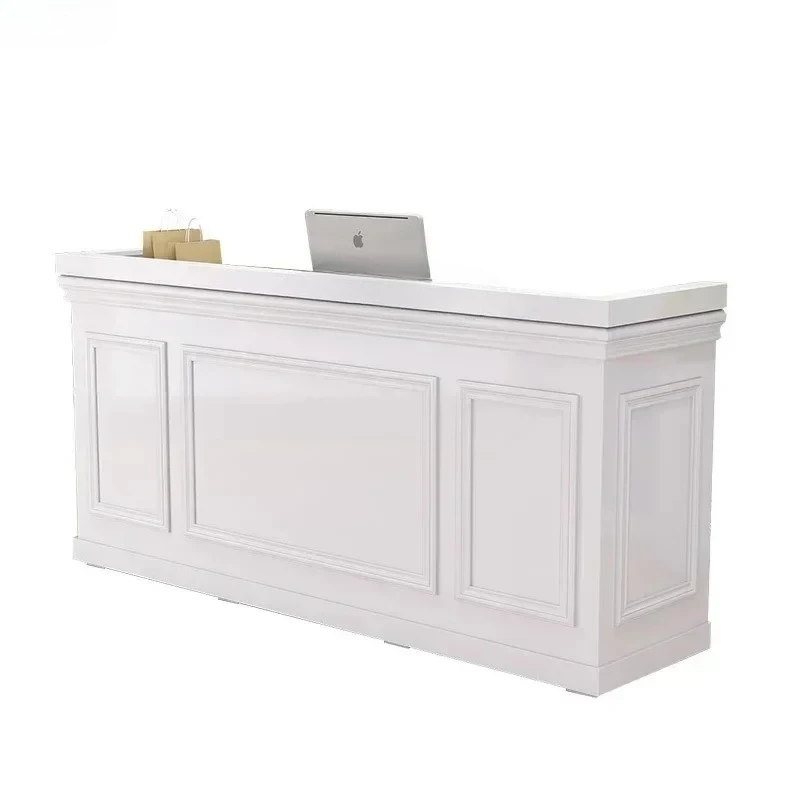 Atmosphere Cashier Counter Clothing Store Bar Table Simple Modern Reception Desk