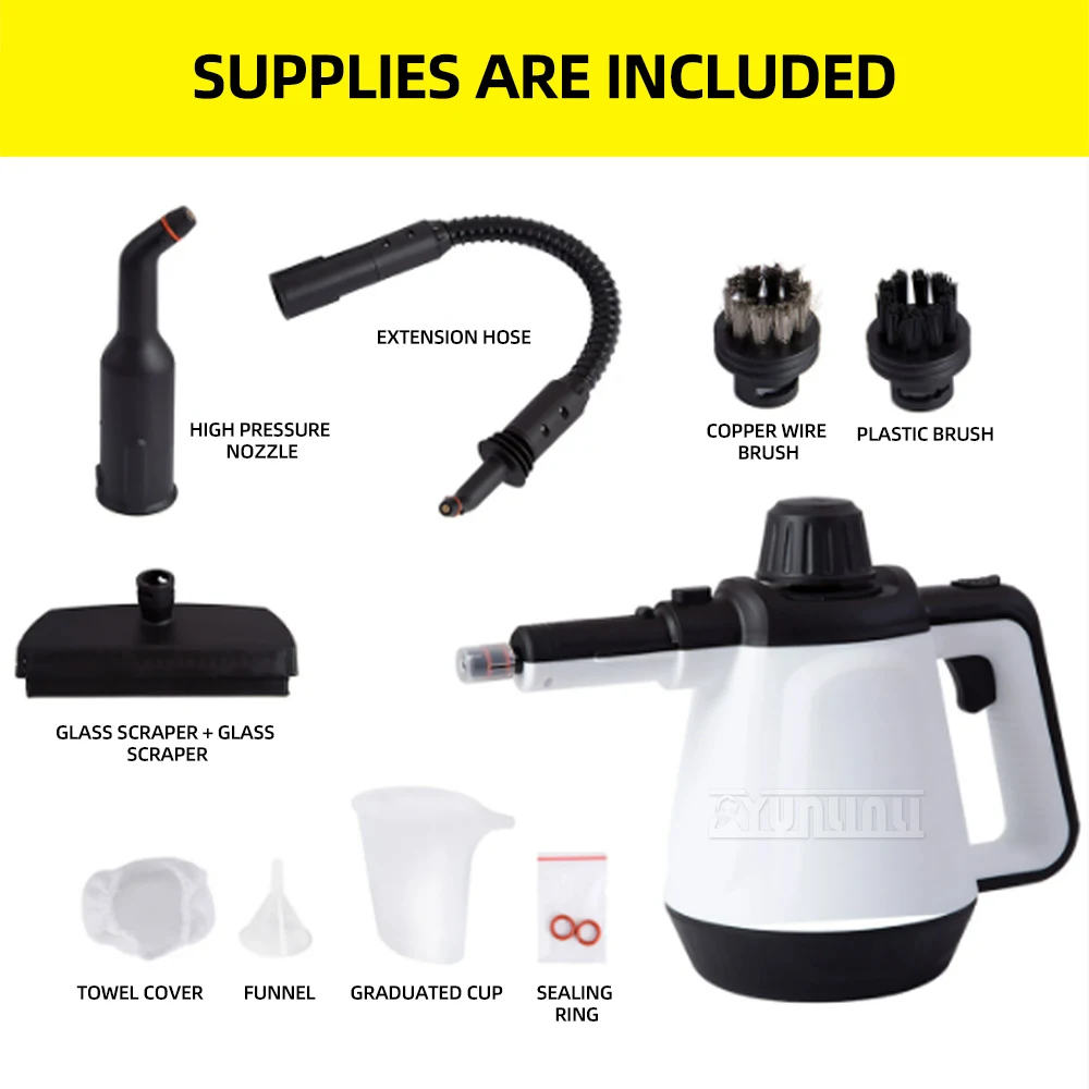 Household Appliance Cleaning Machine Sterilization Disinfection High Temperature Pressure Handheld Steam Cleaning Machine