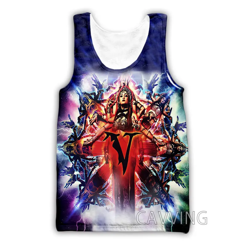 CAVVING 3D Printed  Veil Of Maya  Rock  Tank Tops Harajuku Vest  Summer Undershirt Shirts Streetwear for Men/women