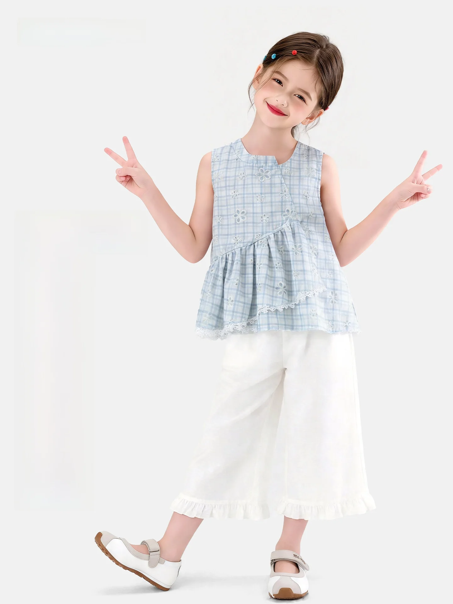 tenue-d'ete-pour-filles-pantalon-a-jambes-larges-ensemble-deux-pieces-de-style-coreen-vetements-pour-enfants-mode-pour-grands-enfants-et-tout-petits