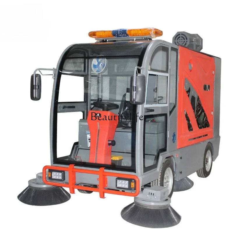 05Commercial Drive-On Sweeper Industrielle elektrische Kehrmaschine