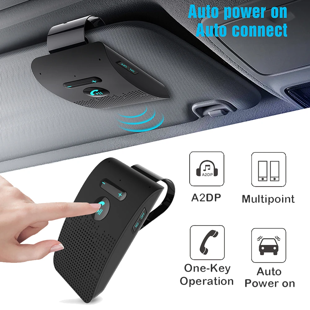 

Wireless Speakerphone Multi-point multipoint Connection Hands-free Bluetooth Speaker Bluetooth Handsfree Car Loud Music Player