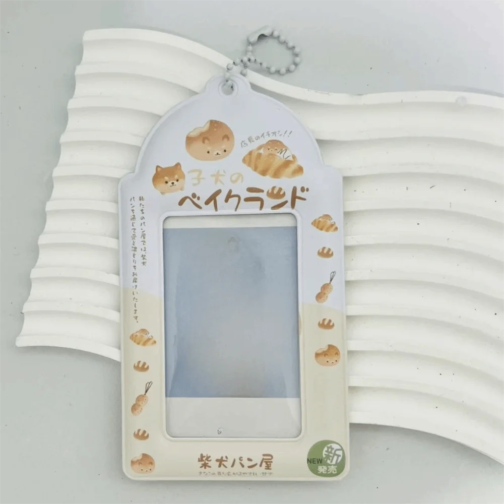 New For 3inch Kpop Photocard Holder Cartoon Ins Style Idol Photo Frame Gift PVC Card Holder Card Case