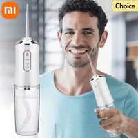 Xiaomi Electric Dental Water Flosser Oral Irrigator Dental Bed Sprinkler Jet Toothpick Portable Mouth Washing Machine 4 Nozzle