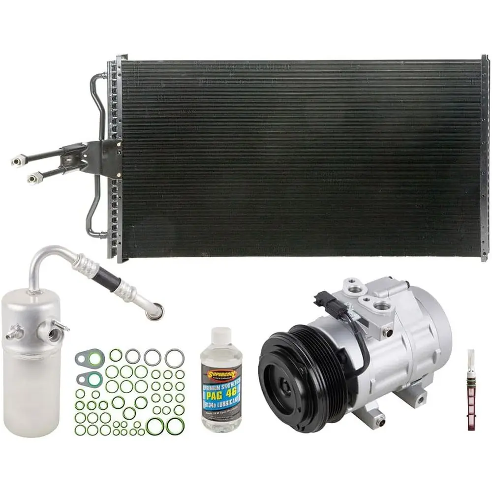 

Комплект кондиционера для V8 и Mark LT 2007-2008 с компрессором, конденсатором и осушителем - 60-82598CK, новый