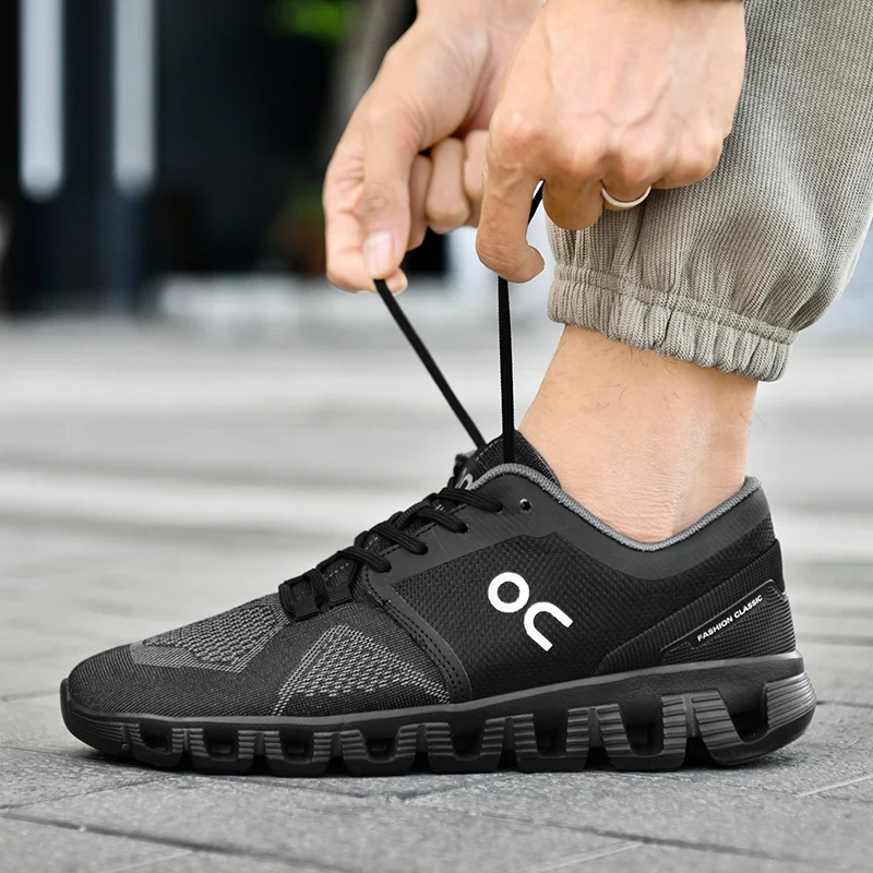 Men's Breathable Casual Sneakers Air Mesh Running Shoes Lightweight Summer Outdoor Sports Zapatillas for Male Large Size 39-46 - view 2