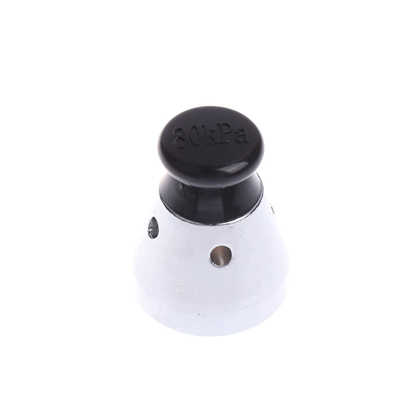 1.5 Inch Pressure Cooker Safety For Valve High Pressure 80KPA Universal Relief For Valve Black Deflation Replacement Valve Cap