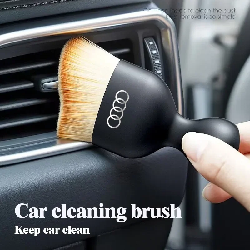 

Car Interior Cleaning Soft Brush Tool Dust Remover For Audi sline A4 B7 B8 B9 A3 8P 8V 8L A5 A6 C6 C5 C7 4F A1 A7 A8 Q2 Q3