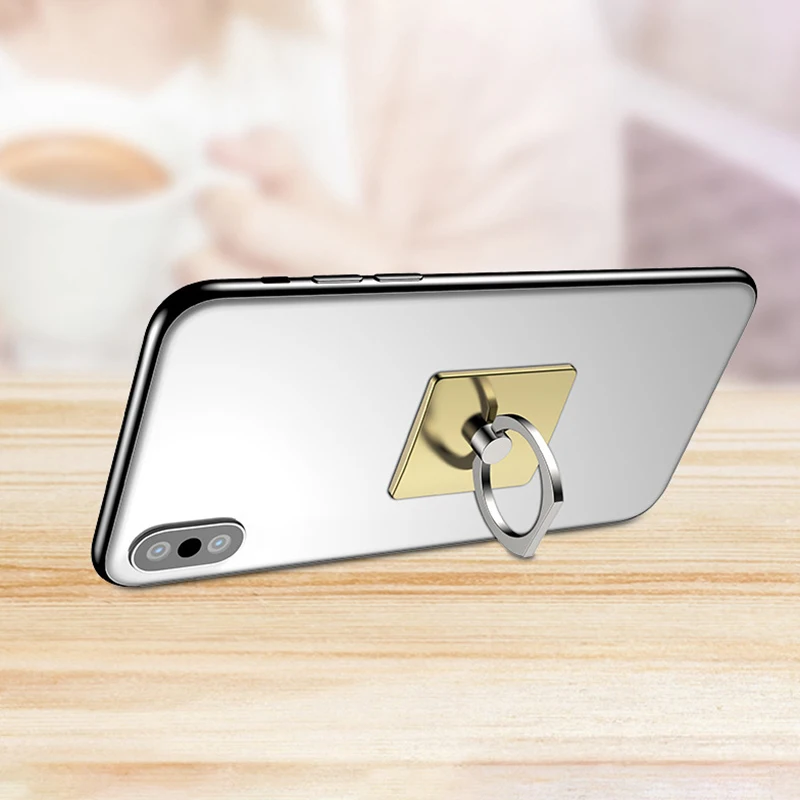 360 °   Grad drehbarer Telefonhalter, Ständer, Halterung, Fingerring, rund, Smartphone, Handy-Ringhalter, Halterungszubehör