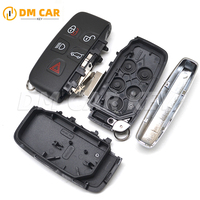 Remote key blank cover 5buttons for  Land Rover Range Rover Jaguar XJ XF XE F car key case shell