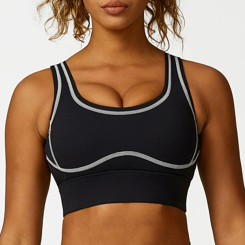 New Yoga Suit Multi-color High Waist Hip Lift No Embarrassment Line Elastic Leggings Sports Back Bra Multiple Options