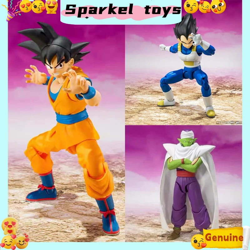 

In Stock New Dragon Ball Bandai Shf Sun Wukong Vegeta Piccolo Majin Daima New Tv Animation Action Figure Good Birthday Gifts Toy