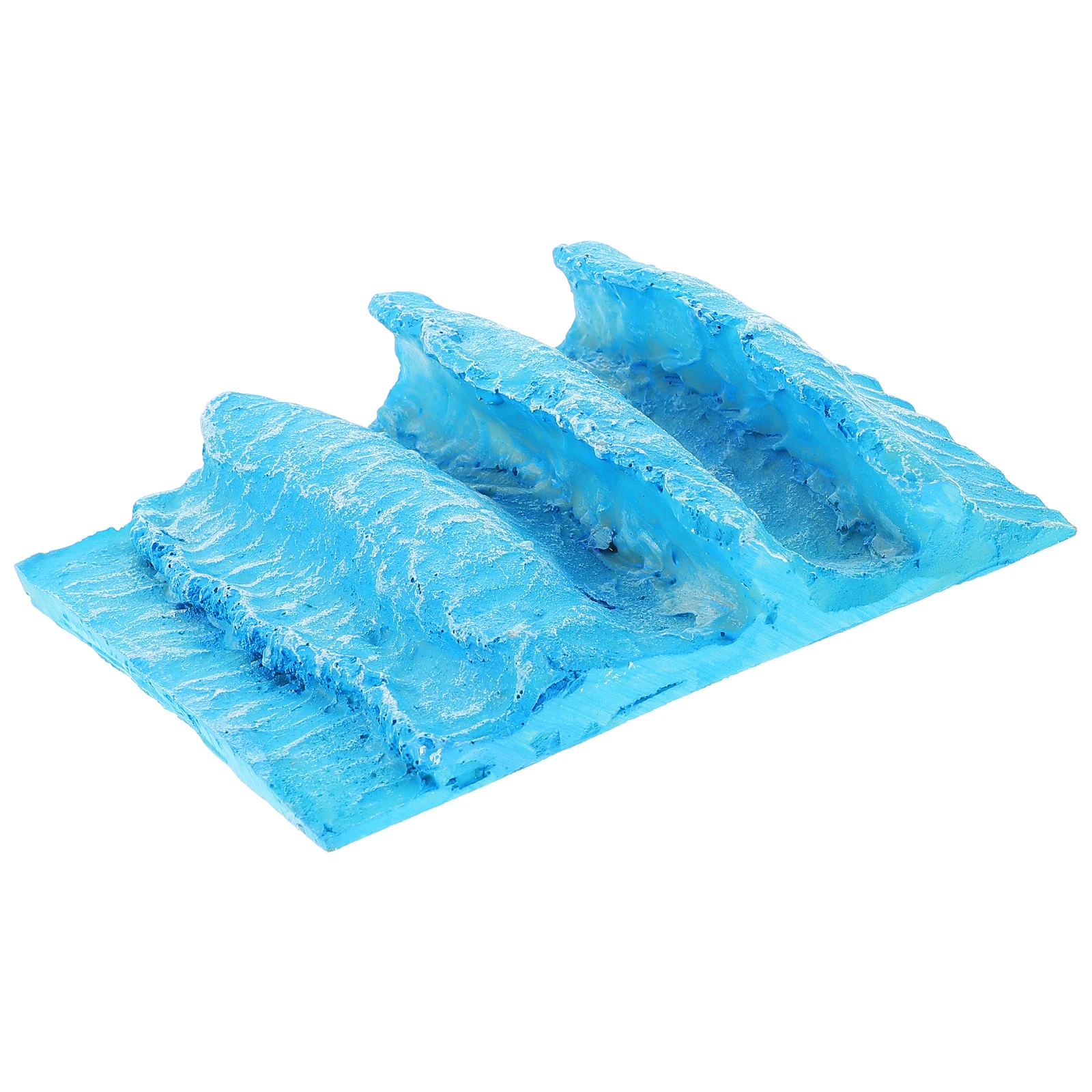 Hars Golf Ornamenten Levensechte Ocean Wave Decor Standbeeld voor Zandtafel Model Micro Landschap Prop Woondecoratie