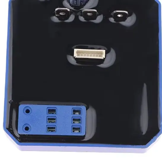 1 قطعة زاوية طاحونة التبديل لوحة تحكم فرش بطارية ليثيوم المفتاح الكهربائي التبديل لوحة تحكم خط المراقب المالي #1