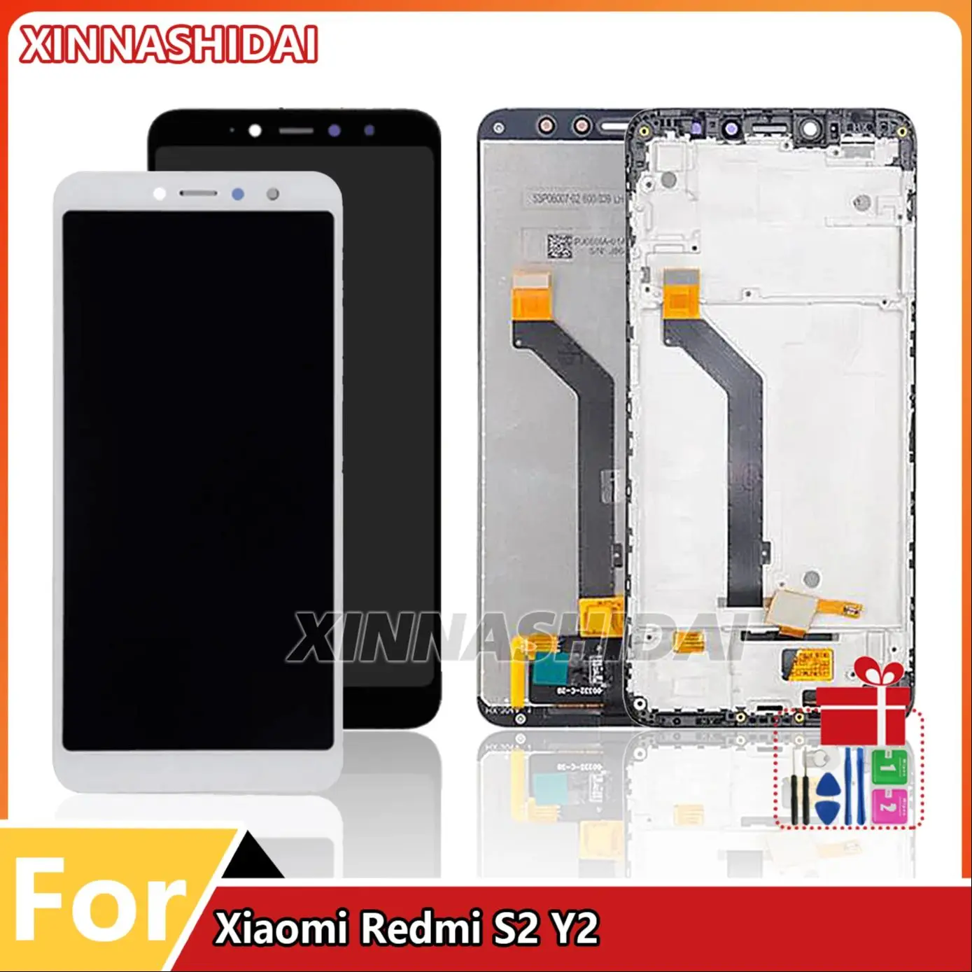 LCD Screen For Xiaomi Redmi S2 M1803E6G M1803E6H LCD Display Digital Touch Screen with Frame For Xiaomi Redmi Y2 Replacement