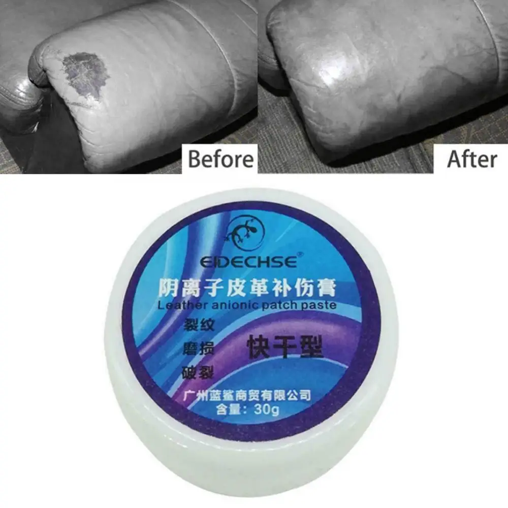 Multifunction Leather Restore Cream Couch Seat Car Sofa Shoe Repair Cream Cleaner Coats Holes Scratch Cracks Rips Repair