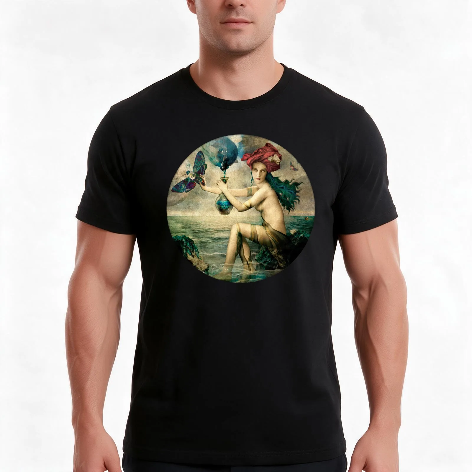 The Blessed Temperance T-Shirt, Summer Casual Cotton Tee, Oversized Streetwear Tops, Vintage Graphic Print, Unisex Men Women
