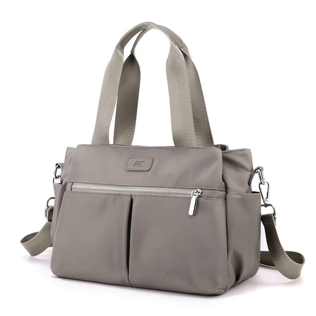 Nowe modne damskie torby na ramię wielokomorowe Retro Casual nylonowa torebka podróżna wysokiej jakości torba Crossbody dla Ladie