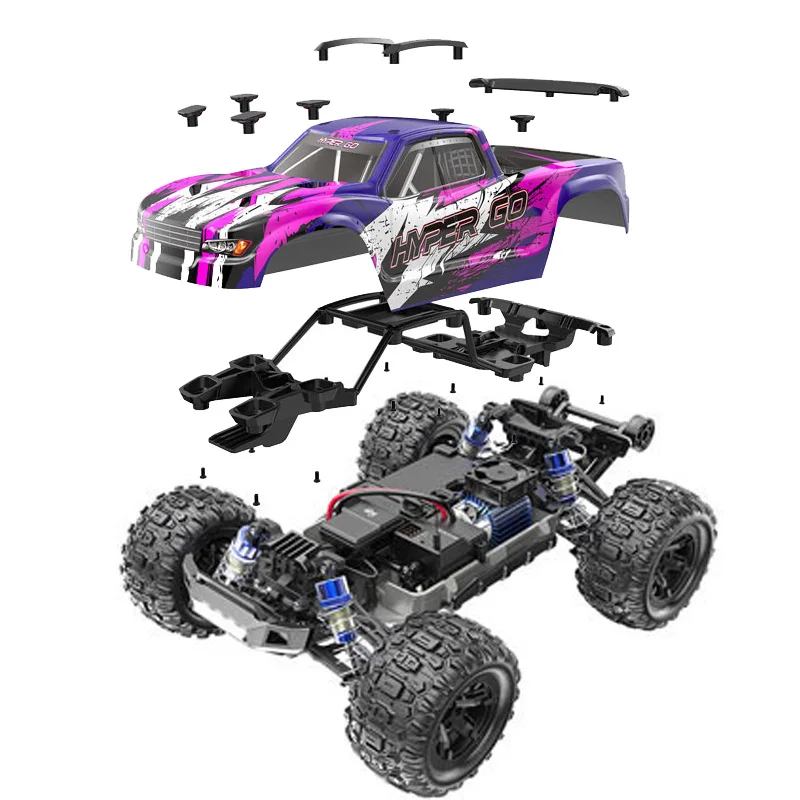 MJX Hyper Go H16H H16P H16E 4WD Remote Control Car High Speed Truggy With GPS RC Monster Truck RTR