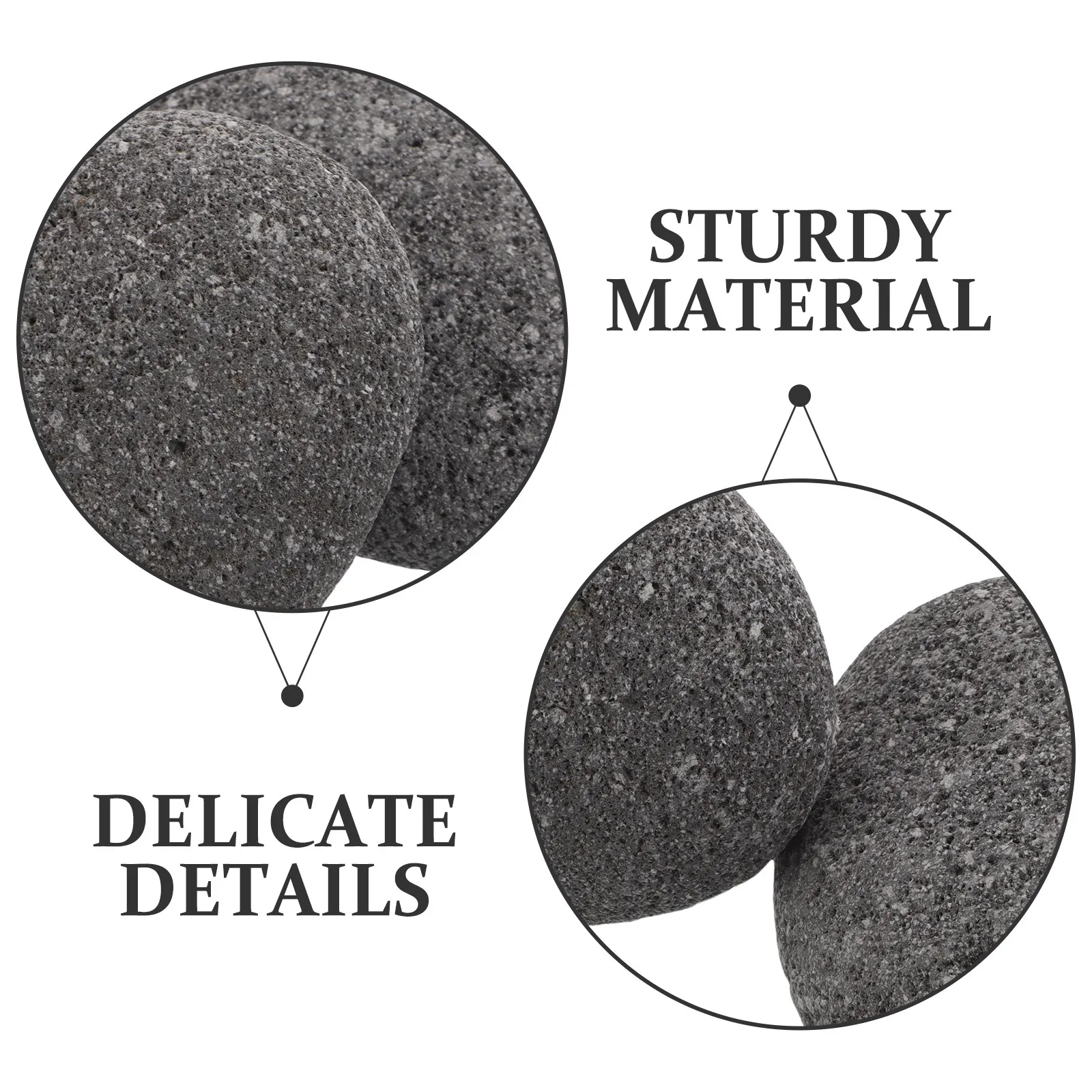 1 Bag Steam Sauna Rocks Natural Basalt Stone for Sauna Heater Indoor Outdoor Relaxation Minimal Maintenance Required
