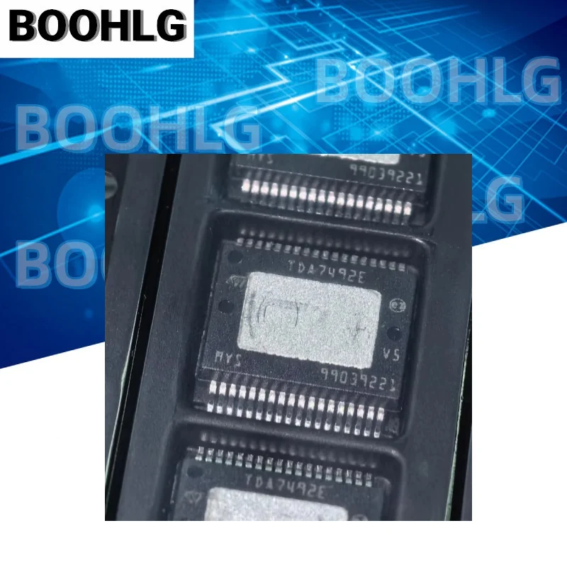 2PCS Brand New Original Genuine TDA7492E TDA7492ETR Dual 25W Class D Audio Power Amplifier HSSOP-36 IC