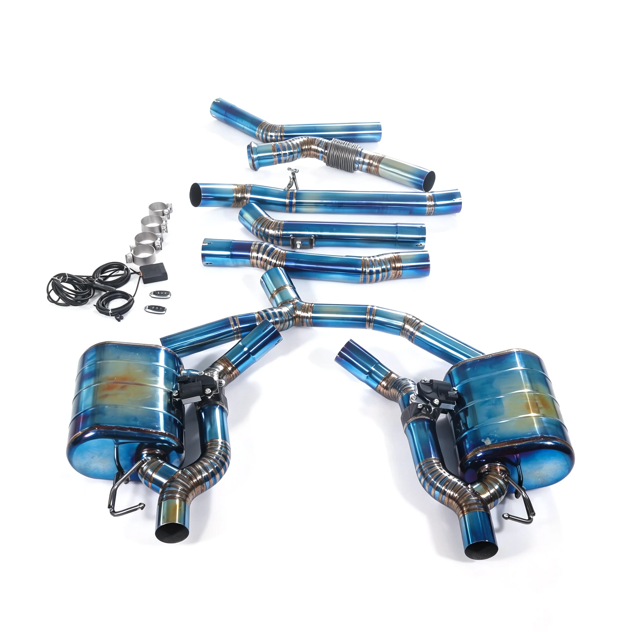 Exhaust  Pipe for 2019 Mercedes-Benz CLS53 AMG 3.0T C238 with 304 Stainless Steel, with resonator catback Exhaust system
